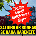 Okullar kendi tedbirlerini alıyor: Saldırılar sonrası bir lise harekete geçti