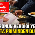 Resmi Gazete’de yayımlandı: Patronun verdiği yemek sigorta priminden düşecek