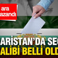 Komşuda seçim sonuçları: Eski Cumhurbaşkanının kurduğu koalisyon kazandı