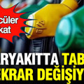 Motorinli araç kullananlar dikkat: Akaryakıtta tabela tekrar değişiyor