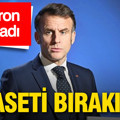 Fransa Cumhurbaşkanı Emmanuel Macron siyaseti bırakıyor