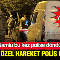Binayı özel hareket polis kuşattı: Uşak’ta hareketli anlar: 2 polis yaralandı