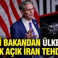 ABD'li Bakan'dan ülkelere açık açık İran tehdidi