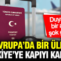 Avrupa’da bir ülkeden Türkiye’ye vize engeli: Sadece Türkiye’ye kapılarını kapattı