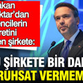 Bakan Bayraktar’dan madencilerin ücretini vermeyen şirkete: Bu şirkete bir daha ruhsat vermem
