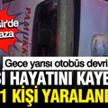 Balıkesir'de feci kaza; 3 ölü, 31 yaralı