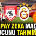 Samsunspor-Galatasaray maç sonucu: Yapay zeka tahmin etti