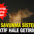 Tahran'da patlama sesleri: Hava savunma sistemleri aktif hale getirildi