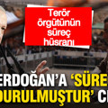 Terör örgütünün 'süreç' hüsranı: Erdoğan'a 'Süreç dondurulmuştur' cevabı