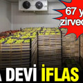 Gıda devi iflas etti: 67 yıldır zirvedeydi