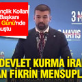 Oğulcan Bayram, Türkçülük Günü'nde konuştu: Biz devlet kurma iradesi taşıyan fikrin mensuplarıyız