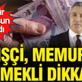 Özgür Erdursun uyardı: İşçi, memur, emekli ve esnafı daha zor günler bekliyor