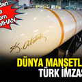 Dünya manşetlerinde Türk imzası: Malezya’dan İsrail’e gündem YILDIRIMHAN