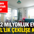 Gençlere umut olmak istiyor: Evini çekilişle verecek