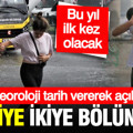 Meteoroloji tarih vererek açıkladı: Türkiye ikiye bölünüyor... Gök gürültülü sağanak geri geliyor