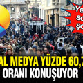 Yeni anket sonuçları şoke etti: Sosyal medya yüzde 60,7’lik oranı konuşuyor