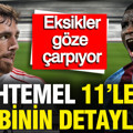 Beşiktaş-Trabzonspor maçının muhtemel 11'leri ve derbinin detayları