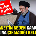 Hamaney’in neden kamuoyu karşısına çıkmadığı belli oldu: Tahran yönetiminden açıklama geldi