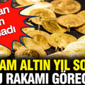 Gram altın yıl sonu bu rakamı görecek: Uzman isim açıkladı