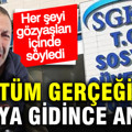 Tüm gerçeği SGK’ya gidince anladı: Her şeyi gözyaşları içinde söyledi