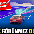 Otomobillerde yeni dönem: Artık görünmez olacak