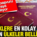 Türklere en kolay vize veren ülkeler belli oldu: En çok başvuru buraya yapılıyor