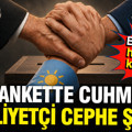 Son ankette Cumhur'a 'Milliyetçi Cephe' şoku: O 3 parti birleşirse hesaplar karışacak