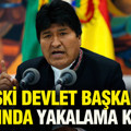 Eski Devlet Başkanı hakkında yakalama kararı