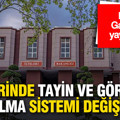 Resmi Gazete'de yayımlandı: İçişleri’nde görevden alma ve tayin sistemi değişti