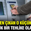 ATM’den 'Makbuz yazdırmayın' uyarısı: Uzmanlar büyük tehlikeyi tek tek anlattı
