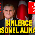 Bakan Osman Aşkın Bak duyurdu: Binlerce personel alınacak