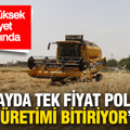 Çiftçi yüksek maliyet kıskacında: 'Buğdayda tek fiyat politikası üretimi bitiriyor'
