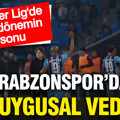 Süper Lig'de bir dönemin sonu: Trabzonspor'da duygusal veda