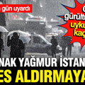 AKOM gün gün uyardı: Şiddetli yağış ve fırtına nefes aldırmayacak