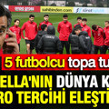 Montella'nın Dünya Kupası kadro tercihi eleştirildi: 5 futbolcu topa tutuldu