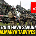 Türkiye’nin hava savunmasına Almanya takviyesi