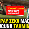 Yapay zeka Türkiye Kupası'nı hangi takımın kazanacağını açıkladı: Trabzonspor mu, Konyaspor mu?