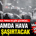 Meteoroloji bayramda hava durumunu gün gün açıkladı: Sağanak yağış esir alacak, fırtına uçuracak