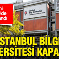Resmi Gazete’de yayımlandı: İstanbul Bilgi Üniversitesi kapatıldı