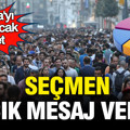 Ankara’yı sallayacak anket yayımlandı: Seçmen açık mesaj verdi