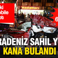 Tır iki otomobile çarptı: Karadeniz Sahil Yolu kana bulandı, 5 ölü 6 yaralı