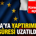 AB Konseyi Rusya yaptırımlarını uzatma kararı aldı