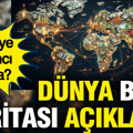 Dünya borç haritası açıklandı: Türkiye kaçıncı sırada?