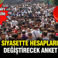 Siyasette bütün hesaplar sil baştan: Dev ankette Erdoğan tüm rakiplerinin gerisinde