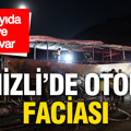 Denizli'de korkunç kaza: Yolcu otobüsü yandı, çok sayıda ölü ve yaralı var