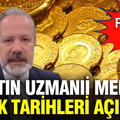 İslam Memiş gram altın için kritik tarihleri açıklayarak rakam verdi