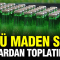 Ünlü maden suyu tek tek toplatılıyor: 64,5 milyon şişe piyasadan çekiliyor