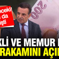 Emekli ve memur temmuz maaş zammında rakamları açıkladı