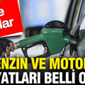 Benzin ve motorin fiyatları belli oldu: İşte fiyatlar