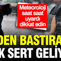 Meteoroloji paylaştı: Aniden bastıracak, sağanak sakır şakır yağacak